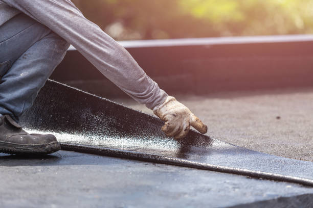 Professional Waterproofing technician working in Somerset, NJ
